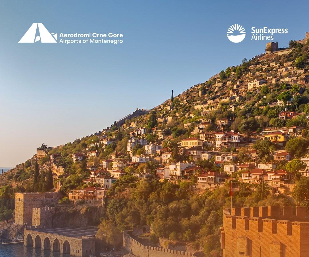 ✈️ SunExpress открывает новые рейсы из Подгорицы...