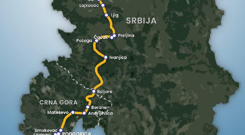 🚧 Сербия ускоряет строительство автострады Поžега –...