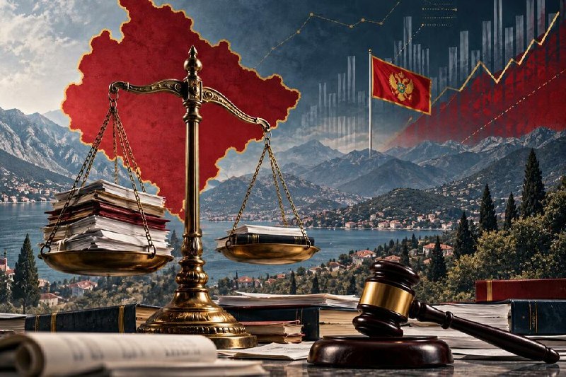 📉 Черногория скатилась в рейтинге законности! 🌍...
